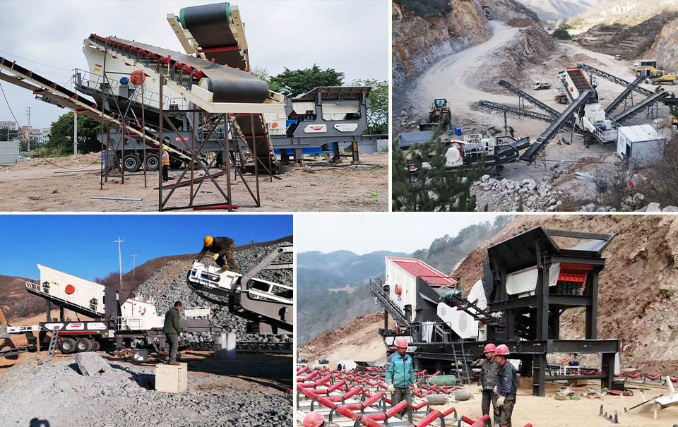 Four in One Mobile Crusher in South Africa